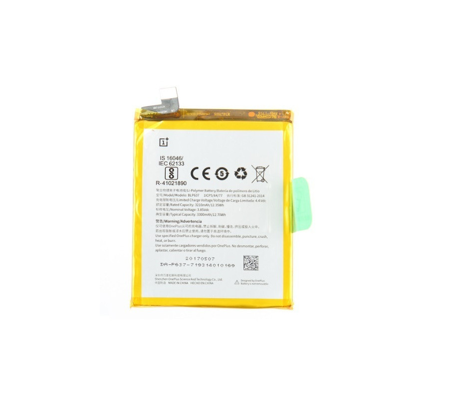 Bateria OnePlus 5 (BLP637) 3300mAh