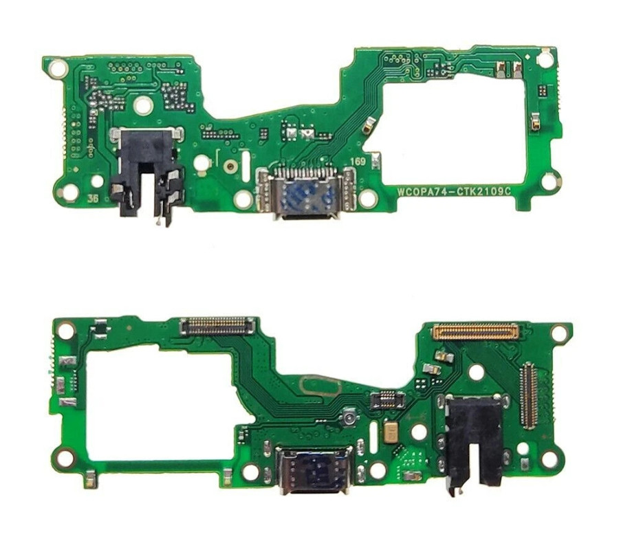Placa auxiliar con componentes Oppo A74 4G