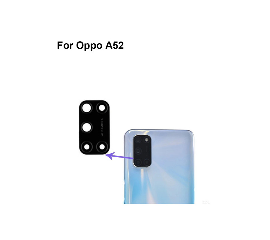 Lente de cámara OPPO A52