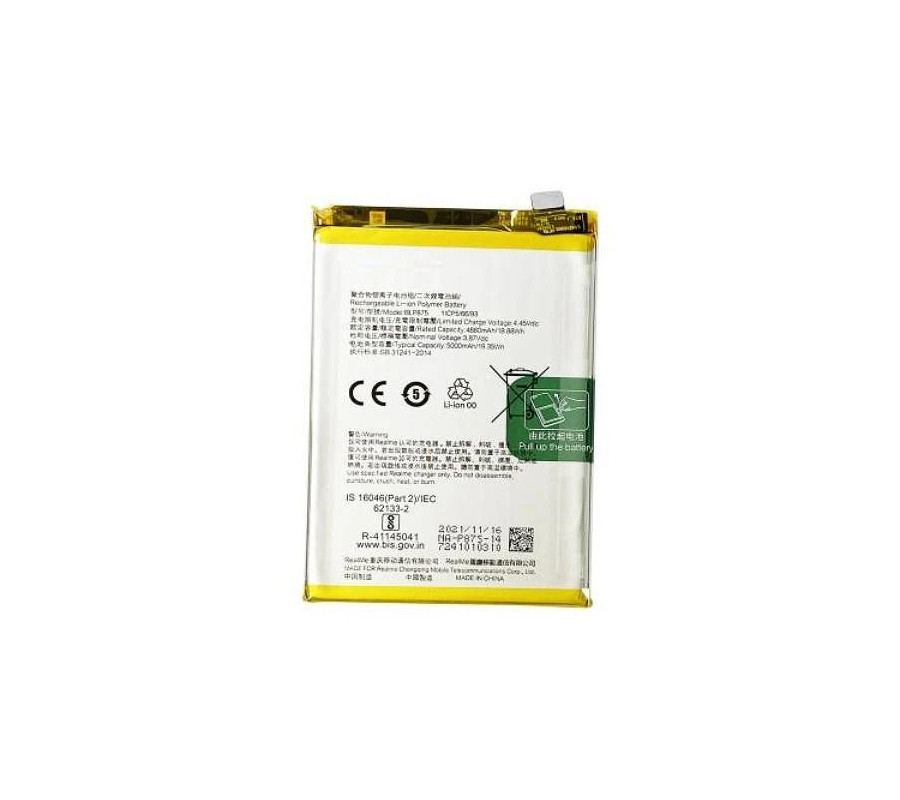 Batería Realme narzo 50 4G/narzo 50 5G/C55 BLP875 compatible