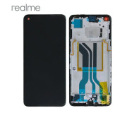 Pantalla completa negra Realme GT 2 (Con chasis, reacondicionada)