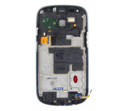 Pantalla completa + carcasa frontal Samsung Galaxy S3 Mini (i8190). Blanco
