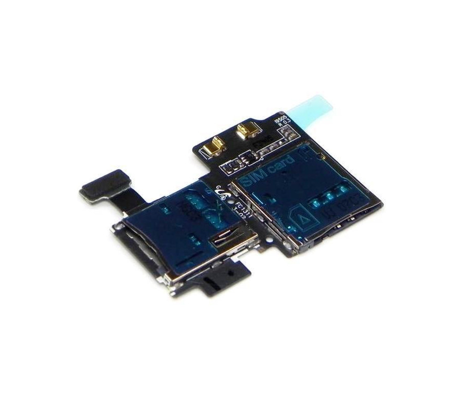 Flex Lector Sim y tarjeta memoria Original Samsung Galaxy S4 LTE+ i9506