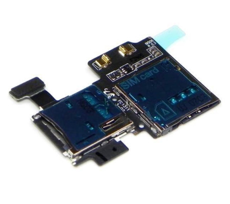 Flex Lector Sim y tarjeta memoria Original Samsung Galaxy S4 LTE+ i9506