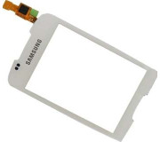 Pantalla Táctil Samsung S5570/ S5570i ( Digitalizador + cristal). Original Blanco