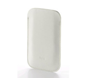 Funda Cuero Original HTC Rhyme ( PO S641). Blanco