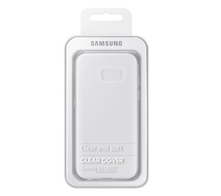 Cubierta Trasera Original Samsung Galaxy A3 2017 (EF-QA320T) Transparente