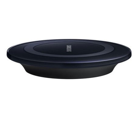 Cubierta trasera + Cargador inalambrico Original Samsung Galaxy S6 (EP-WG920IBE). Negro