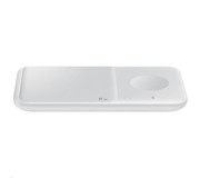 Cargador inalambrico original Samsung DUO Pad Wireless (EP-P4300BWE, 9W)