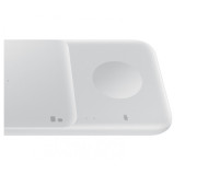 Cargador inalambrico original Samsung DUO Pad Wireless (EP-P4300BWE, 9W)