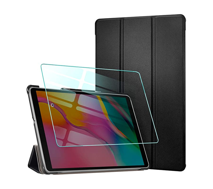 Aroyi Funda + Cristal Templado Samsung Galaxy Tab A 2019 (T515/T510) 10.1