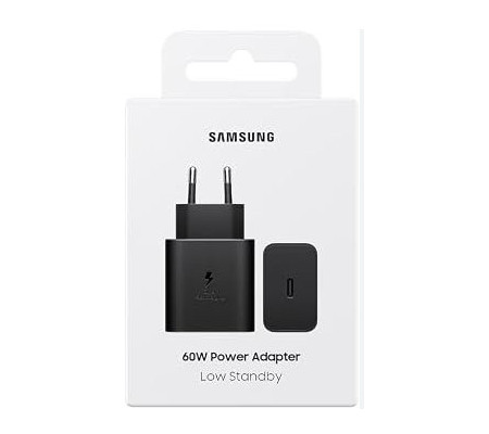 Cargador original Samsung USB-C 60W EP-T6010NBE
