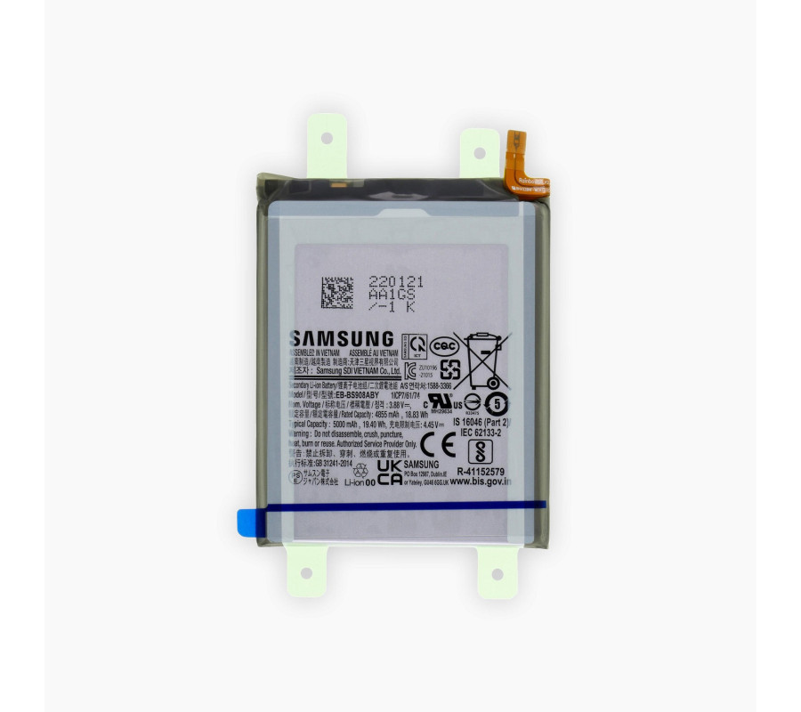 Bateria Original Samsung Galaxy S22 Ultra (EB-BS908ABY) Service Pack