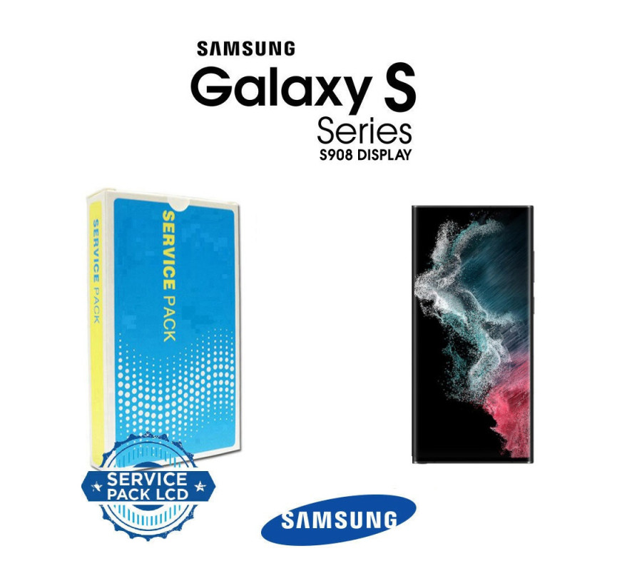 Pantalla Completa Original Samsung Galaxy S22 Ultra (S908) Service Pack