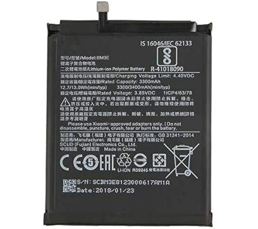 Bateria Original Xiaomi Mi8 (BM3E) 3300mAh