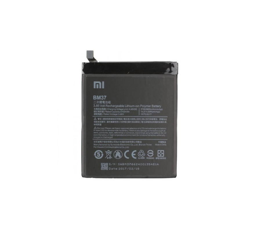 Bateria Original Xiaomi Mi 5s Plus (BM37) 3700mAh