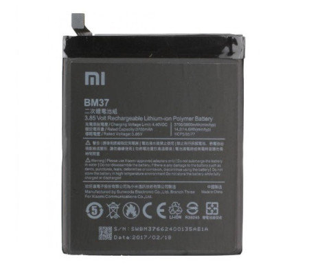 Bateria Original Xiaomi Mi 5s Plus (BM37) 3700mAh