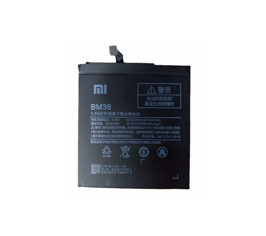 Bateria Original Xiaomi Mi4S (BM38) 3210mAh