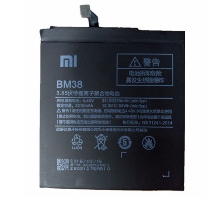 Bateria Original Xiaomi Mi4S (BM38) 3210mAh