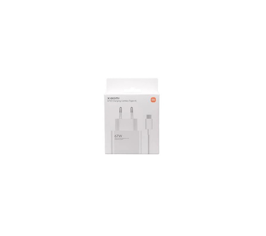 Cargador Xiaomi 67W USB-A + Cable Tipo-C (MDY-12-ES)