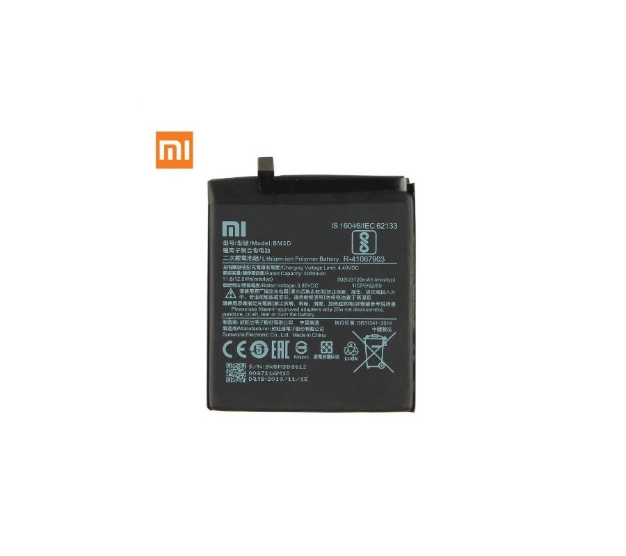 Bateria Original Xiaomi Mi8 SE (BM3D) 3120mAh