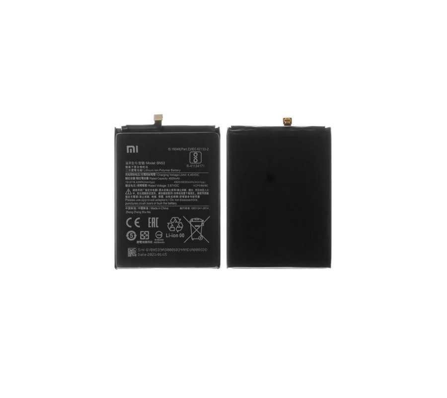 Bateria Original Xiaomi (BN53) Redmi Note 9 Pro 4G/ Redmi Note 10 Pro 4G (Service Pack)