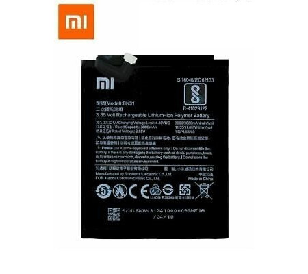 Bateria Original Xiaomi Mi A1/ Redmi S2 (BN31)  (Service Pack)