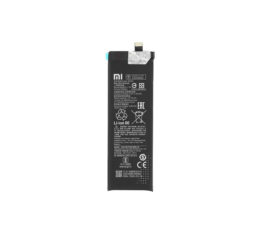 Bateria Xiaomi Mi Note 10 / Mi Note 10 Lite / Mi Note 10 Pro (BM52) Compatible