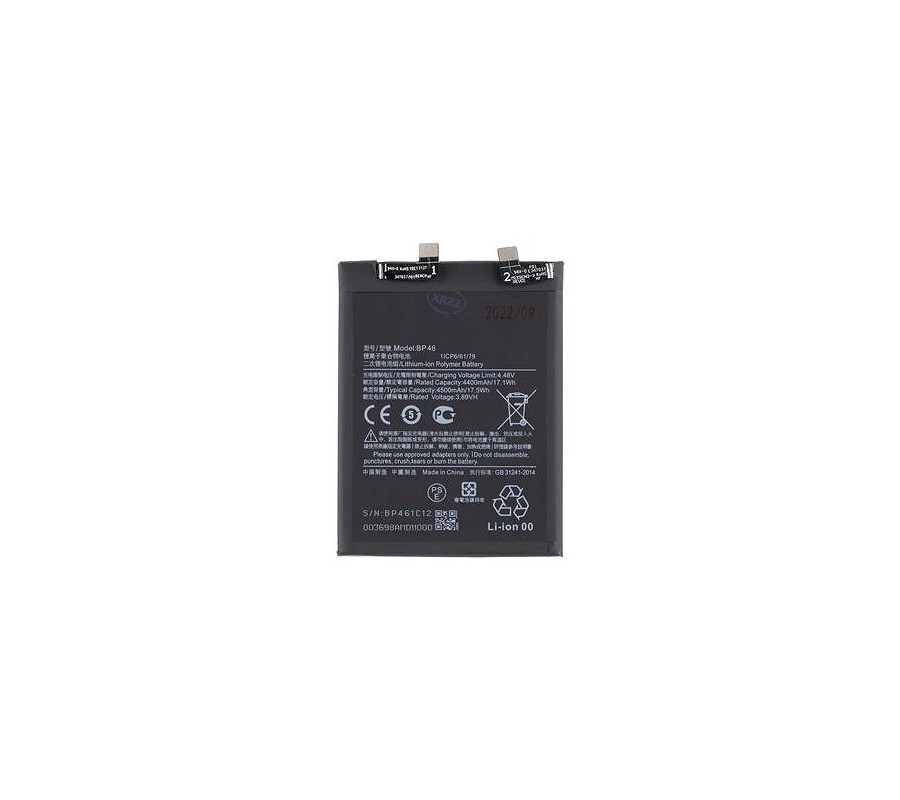 Bateria BP46 Xiaomi 12, 12X (2201123C)  Compatible