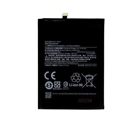 Bateria Xiaomi Redmi Note 9 Pro /  (BN53) Compatible
