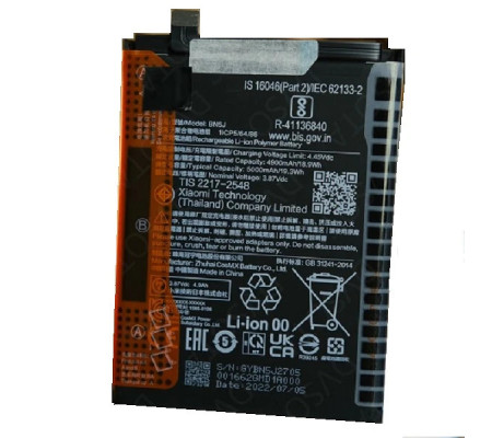 Batería Original BN5J Poco X5 5G, Redmi Note 12 5G (Service Pack)