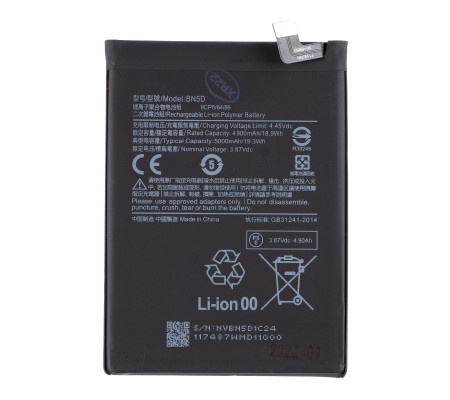 Bateria BN5D Xiaomi redmi Note Note 12S, 11 /11S (2201117TG), Poco M4 Pro 4G. (OEM)