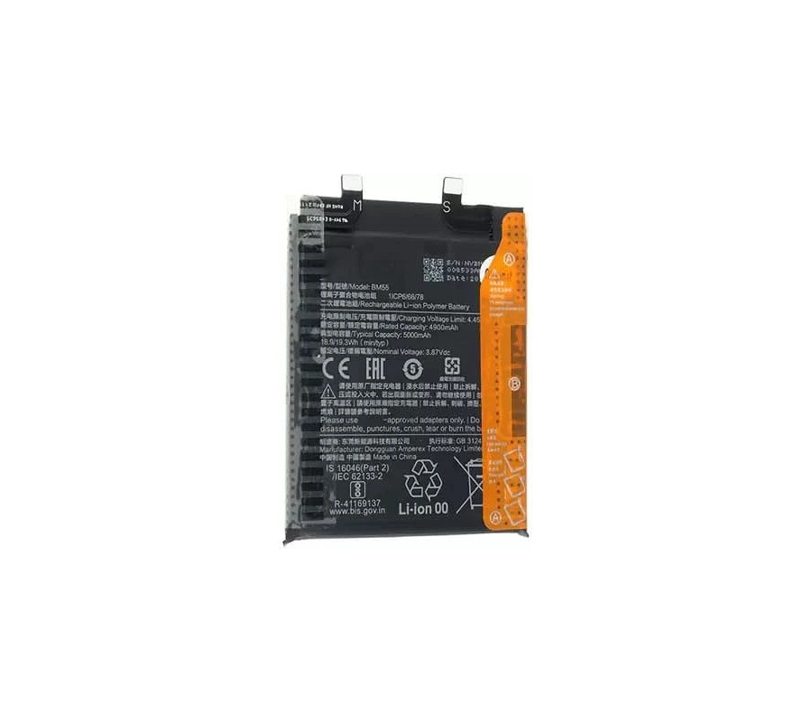 Bateria Original Xiaomi Mi 11 Ultra, Mi1 11 Pro (BM55) Service Pack (M2102K1G)