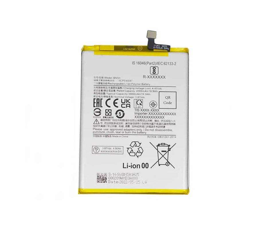 Bateria Original Xiaomi Poco M4 5G / Poco M5 (BN5H) Service Pack