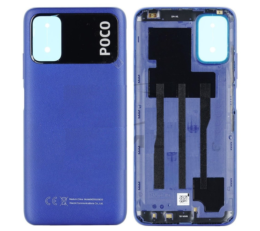 Carcasa Trasera Original Xiaomi Poco M3 (M2010J19CG) Service Pack
