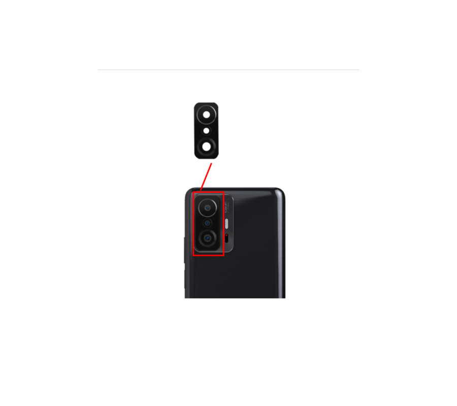 Lente de Camara Xiaomi  11T (21081111RG), 11T Pro (2107113SG)