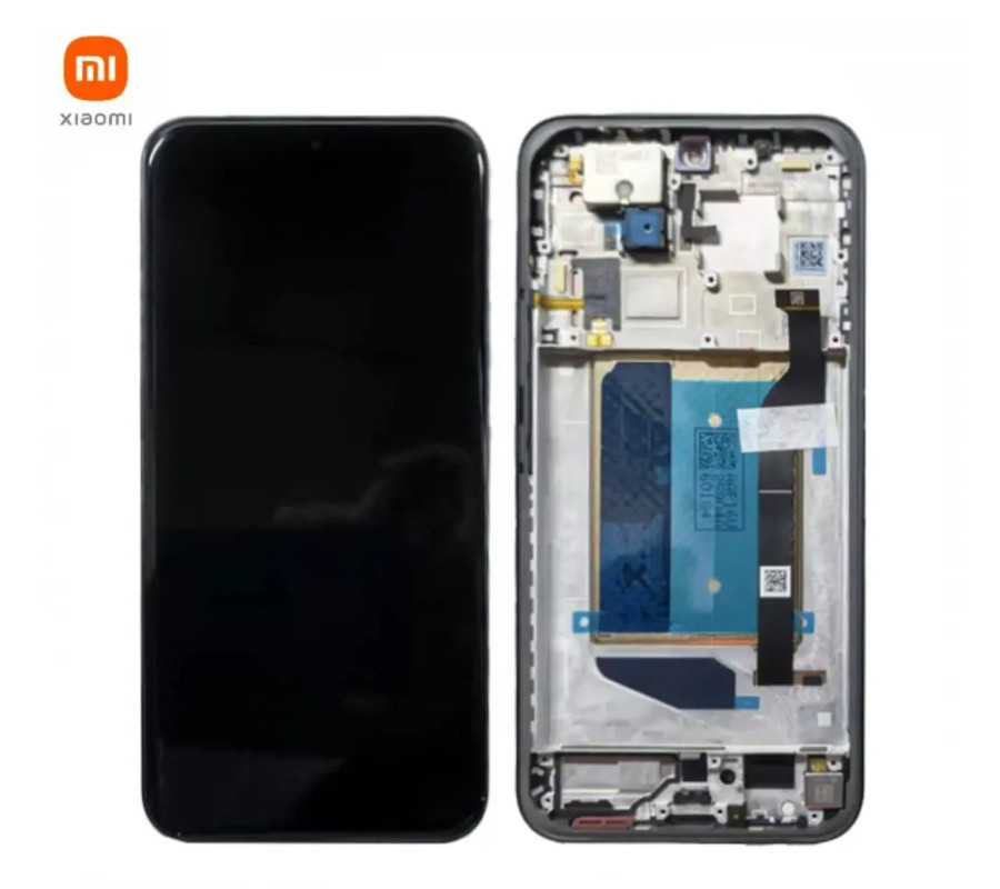 Pantalla original Xiaomi Redmi Note 15 Pro+ 5G. Negro ( Service Pack)
