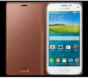 Funda Flip Original Galaxy S5 Mini G800 (EF-FG800BBEG)