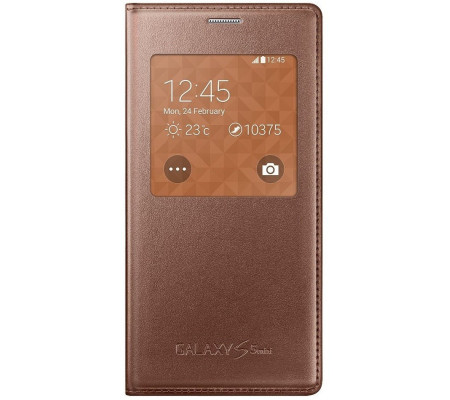 Funda S-View Original Galaxy S5 Mini (EF-CG800BWEG)