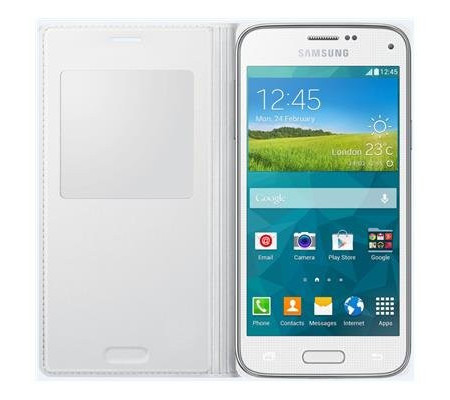 Funda S-View Original Galaxy S5 Mini (EF-CG800BWEG)