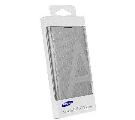 Funda Flip Original Galaxy Alpha G850 (EF-FG850BW)