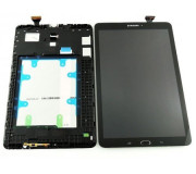 Pantalla Completa + Carcasa Frontal Original Galaxy Tab E 9.6 (T560). Negro