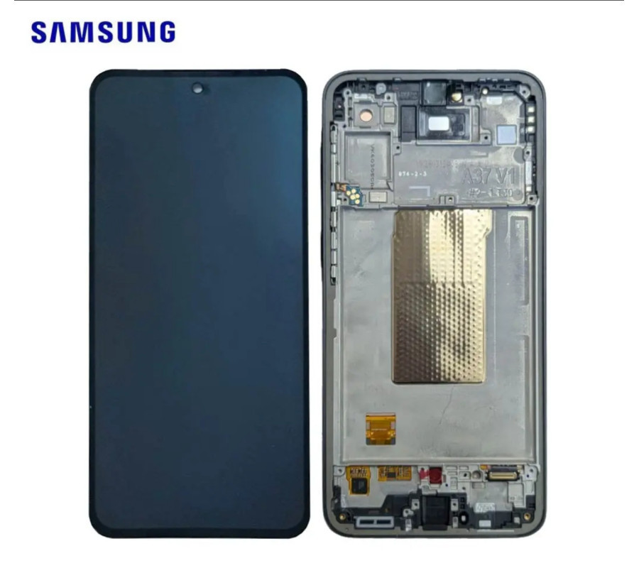 Pantalla Original Samsung A37 5G (SM-A376). Service Pack, Negro