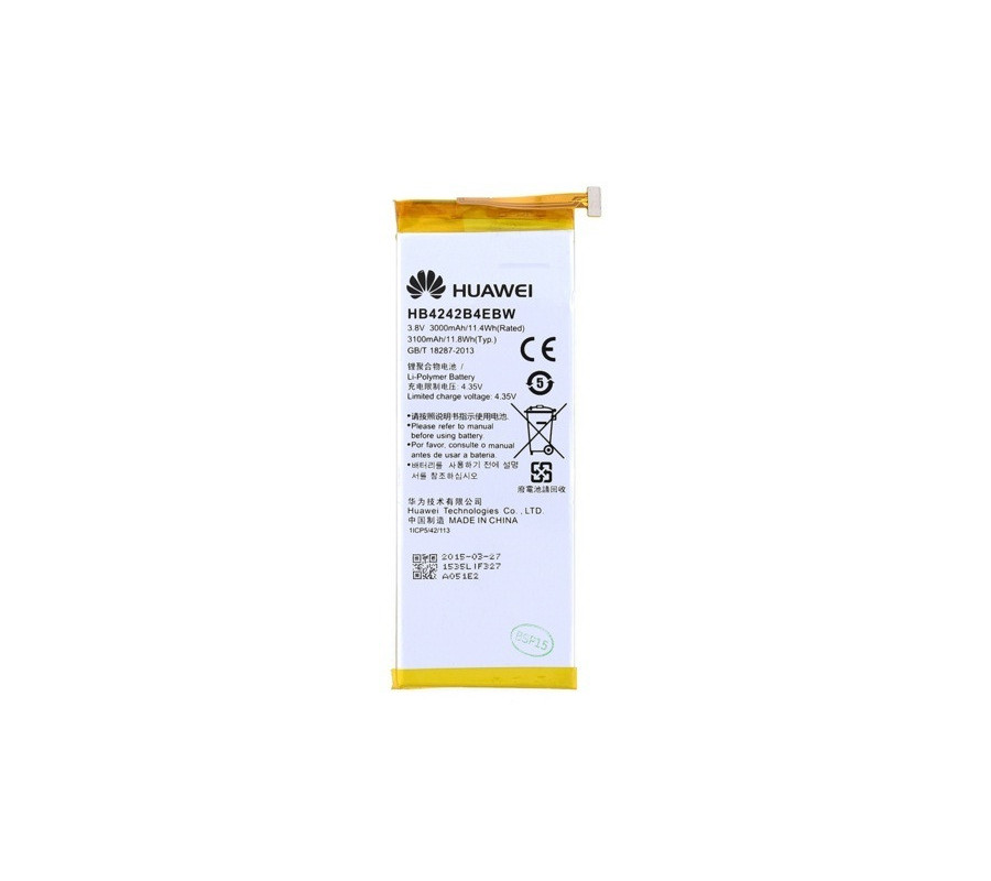 Bateria Original Huawei Honor 6, Honor 4x, Shot X (HB4242B4EBW)