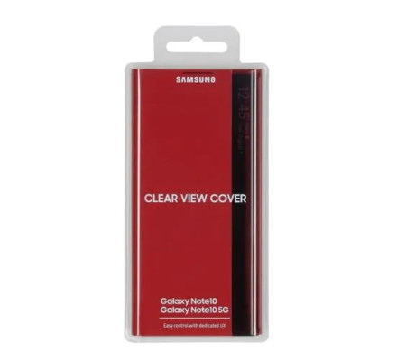 Funda Clear View Samsung Galaxy Note 10 (EF-ZN970C)