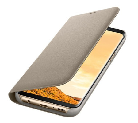 Funda LED Cuero Original Samsung Galaxy S8 (EF-NG950P)
