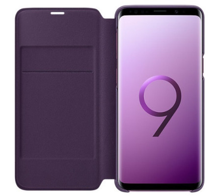Funda LED Cuero Original Samsung Galaxy S9 (EF-NG960P)