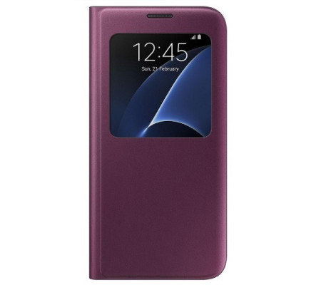 Funda S-View Original Samsung Galaxy S7 Edge (EF-CG935P)