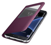 Funda S-View Original Samsung Galaxy S7 Edge (EF-CG935P)
