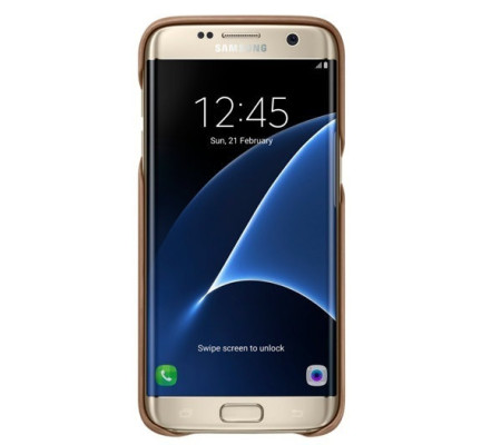 Cubierta Trasera de cuero Original Samsung Galaxy S7 Edge (EF-VG935L)